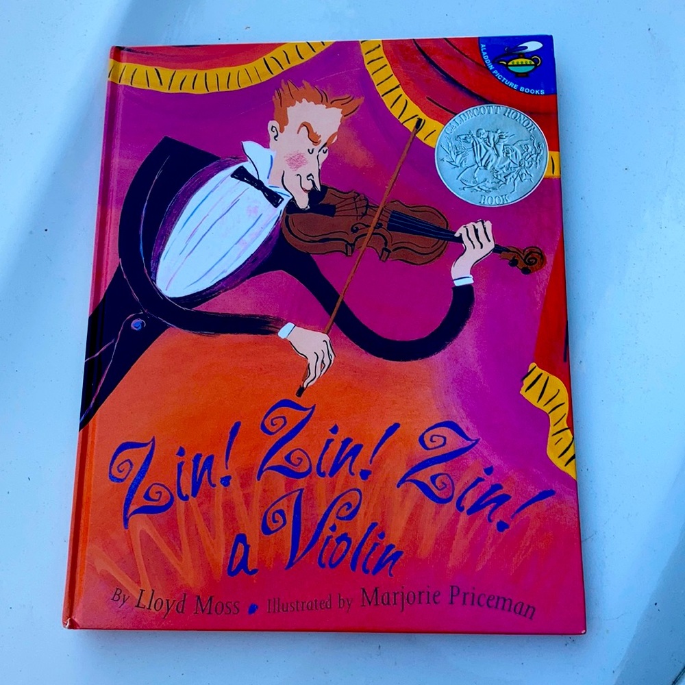 “Zin! Zin! Zin! A violin“ Hardback children’s book